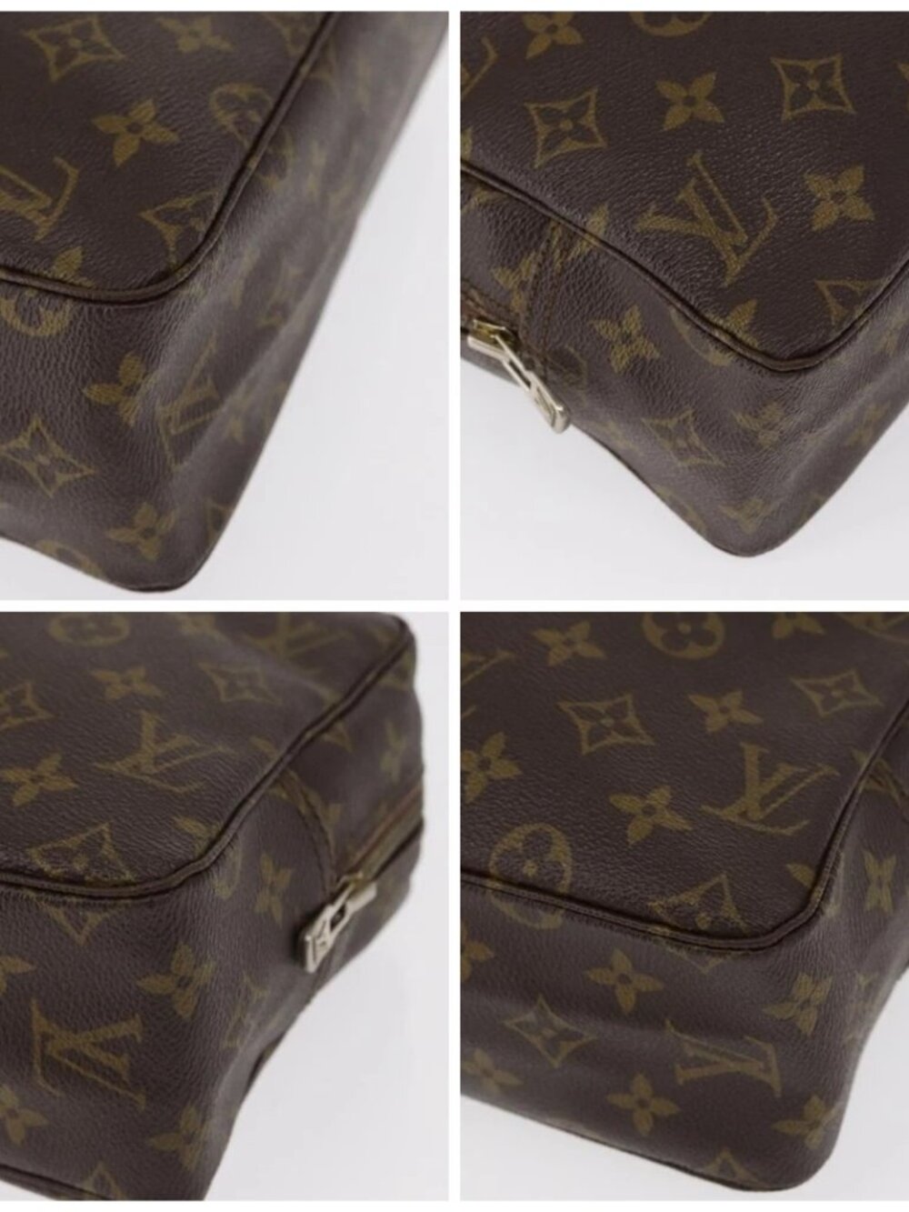 LOUIS VUITTON Monogram Trousse Toilette 28 Clutch Bag M47522 LV Auth 154483 - Picture 15 of 15